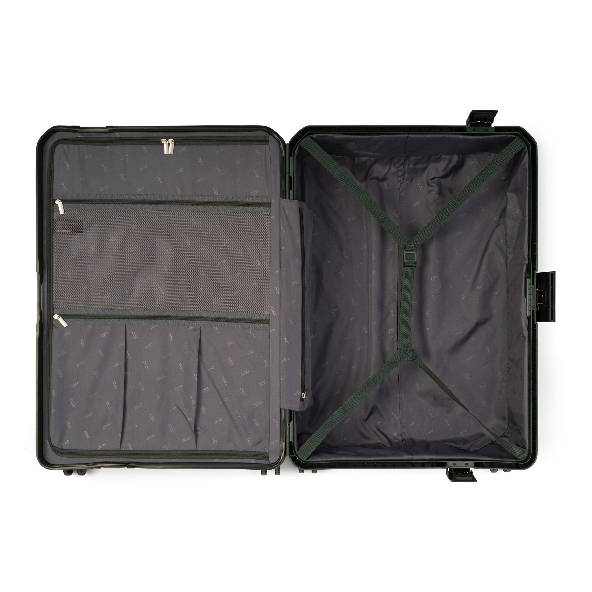 Oistr Oistr Oslo 77cm-100l 4-wiel koffer groen