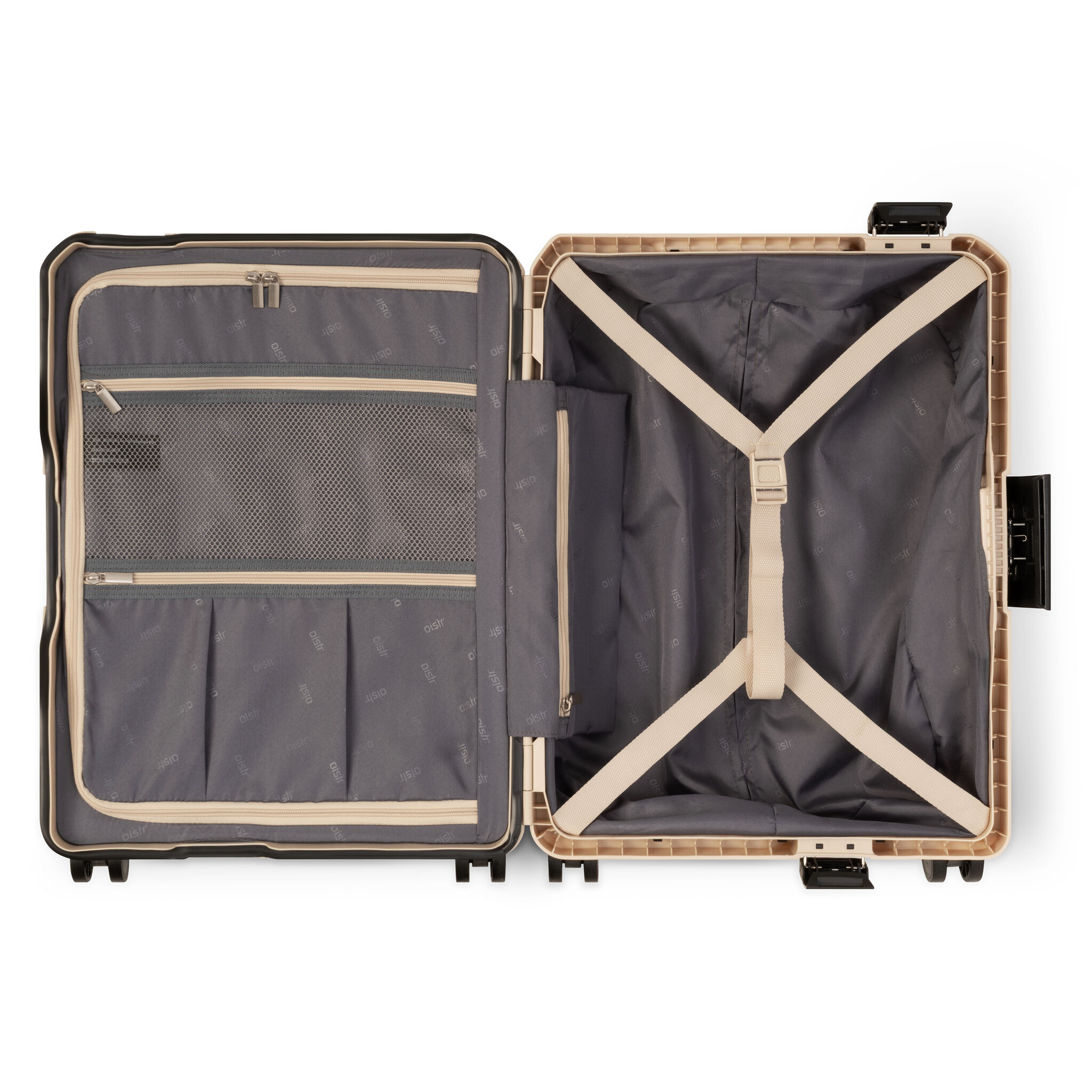 Oistr Oistr Oslo 55x40x20cm handbagage 4-wiel koffer off white