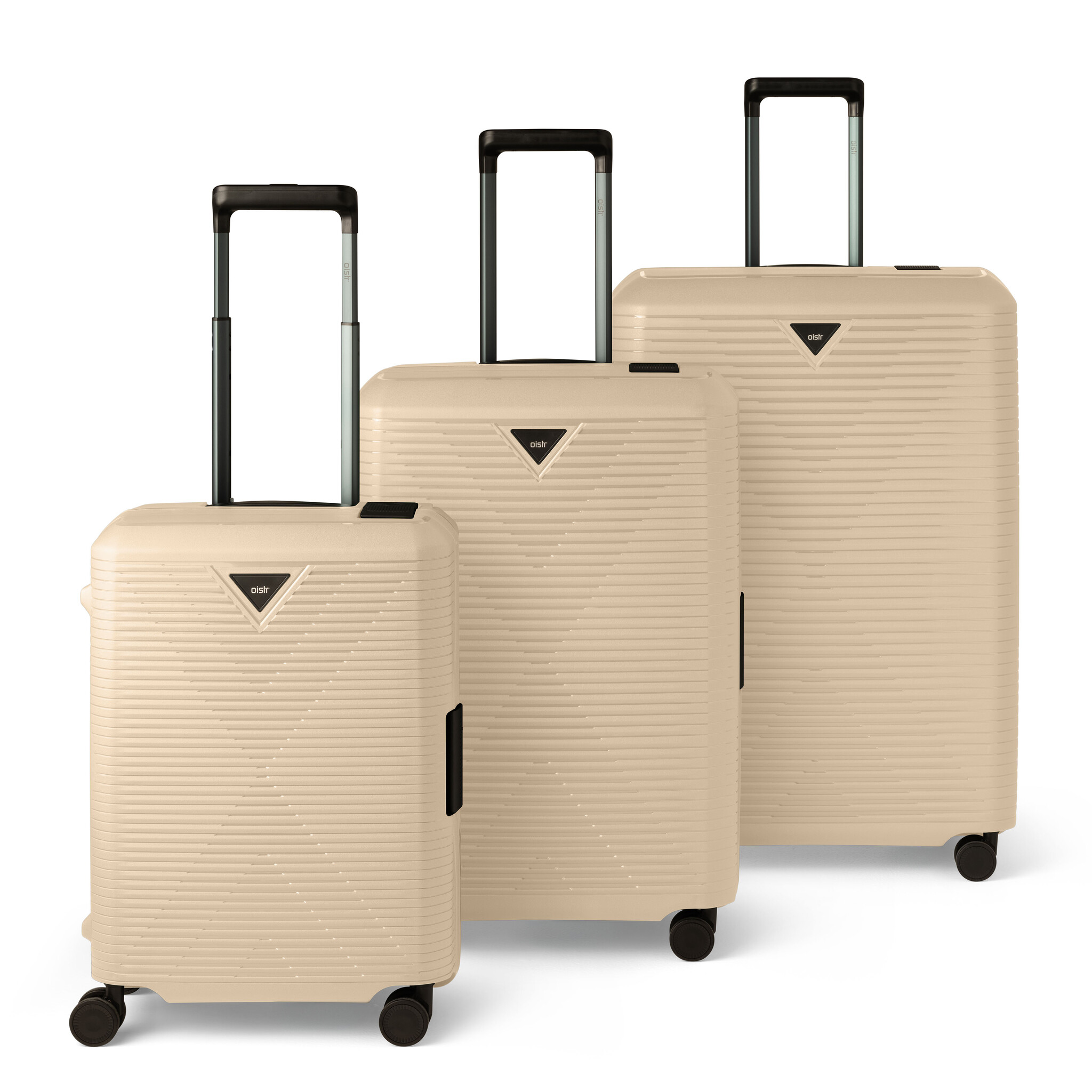 Oistr Oistr Oslo 55x40x20cm handbagage 4-wiel koffer off white