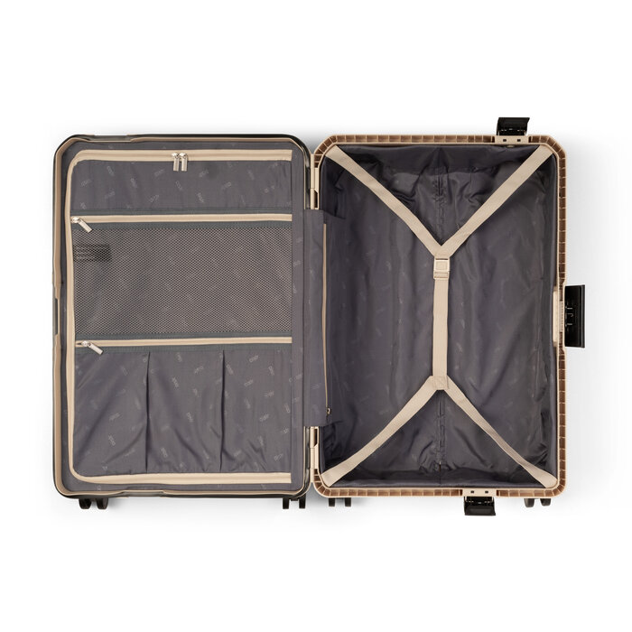 Oistr Oistr Oslo 66cm-80l 4-wiel koffer off white