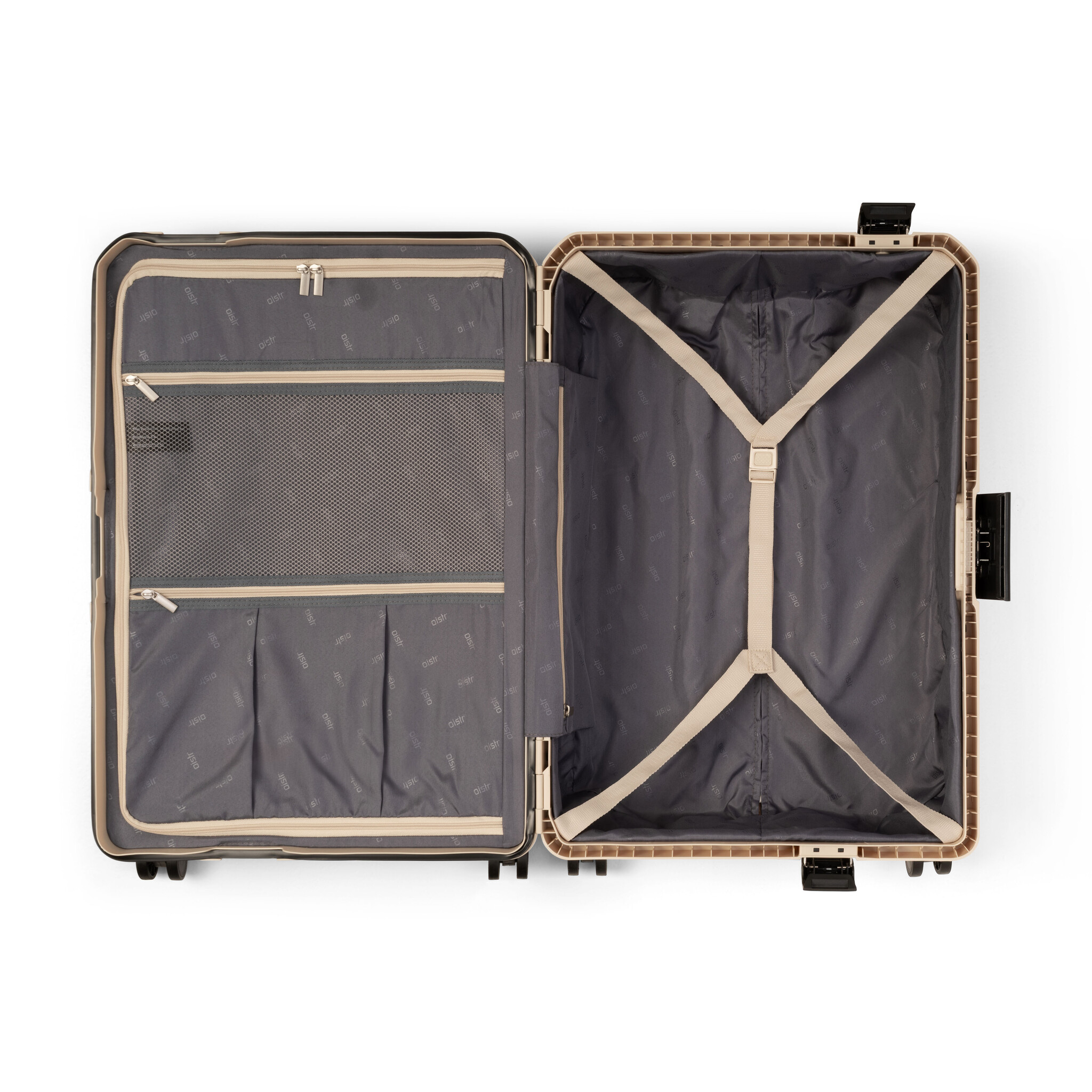Oistr Oistr Oslo 66cm-80l 4-wiel koffer off white
