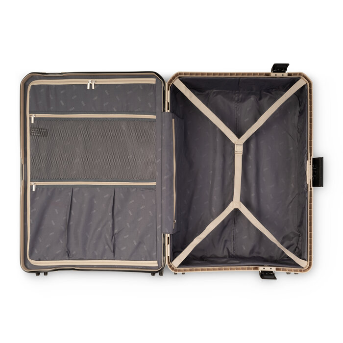 Oistr Oistr Oslo 77cm-100l 4-wiel koffer off white