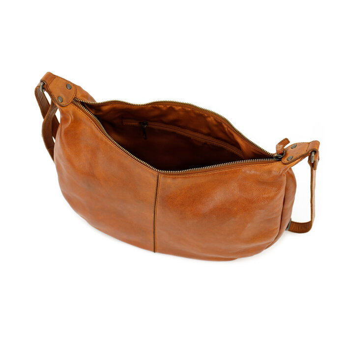 Bear Design Bear Design Betty leren buideltas cognac