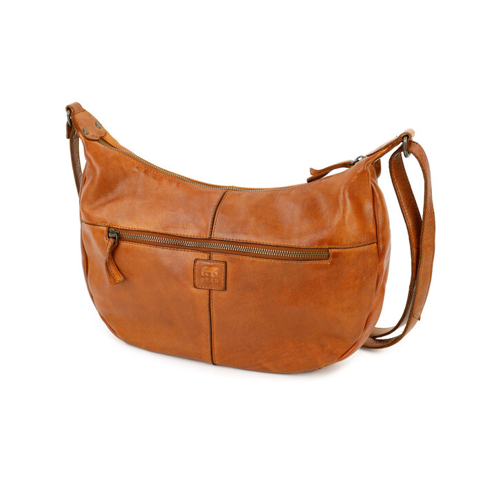 Bear Design Bear Design Betty leren buideltas cognac
