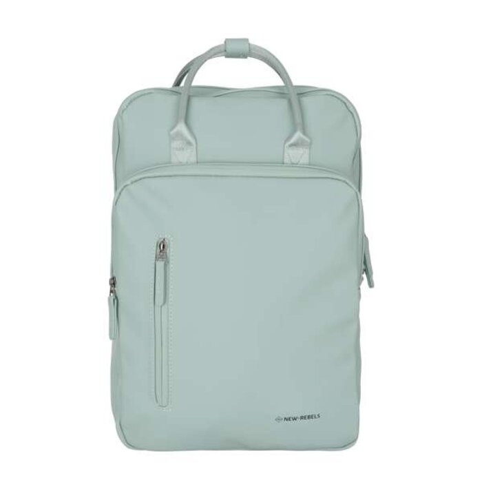 New Rebels New Rebels William Milwaukee 15.6" handel backpack salie green