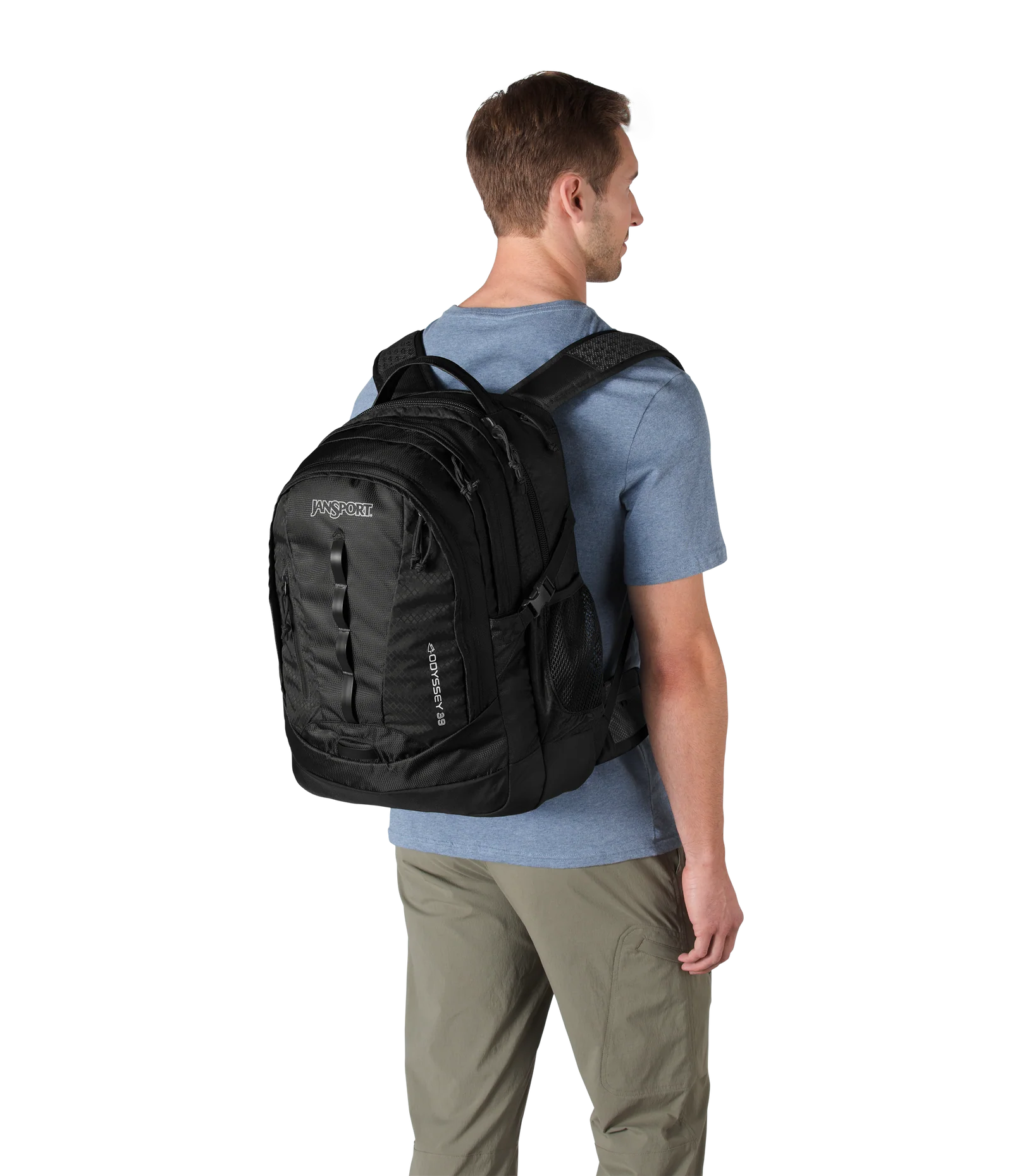 Jansport Jansport Odyssey 39L 17.3" laptop-rugtas zwart