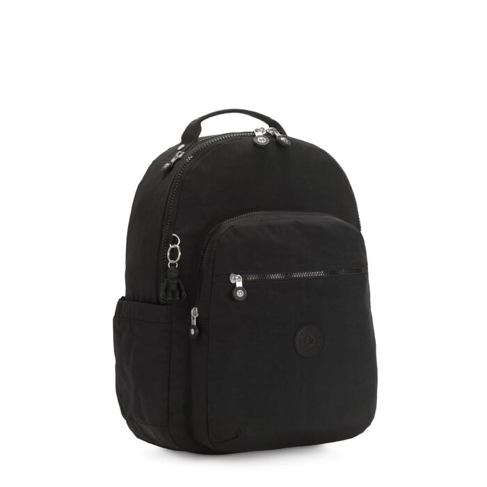 Kipling Kipling Seoul 27L-15.6" laptop-rugzak black noir