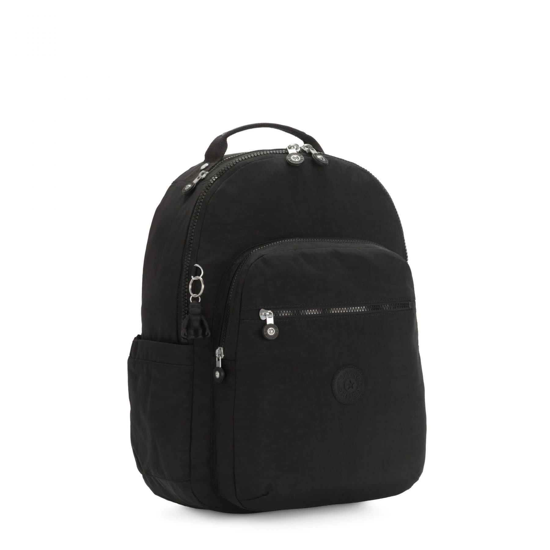 Kipling Kipling Seoul 27L-15.6" laptop-rugzak black noir