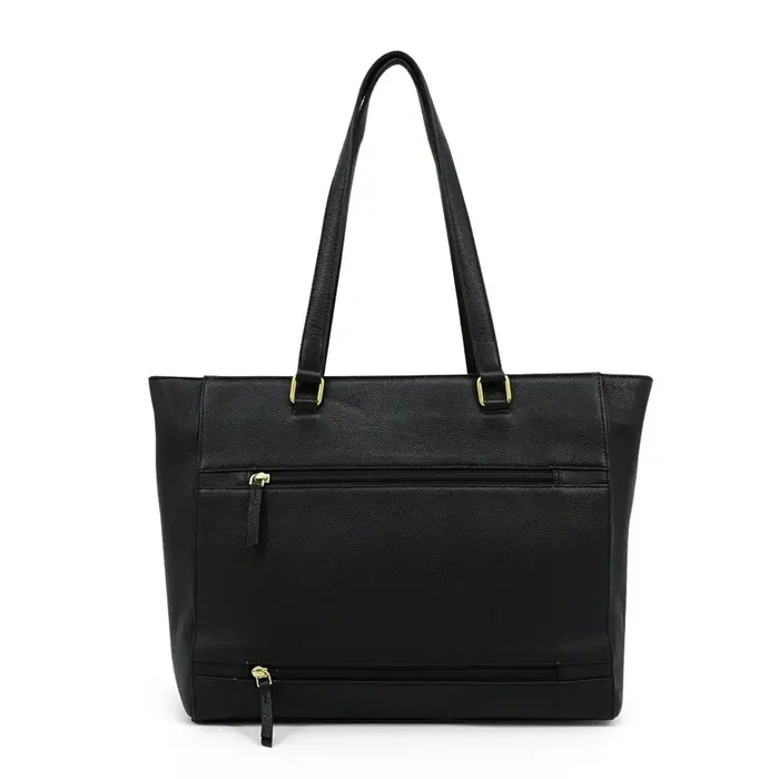 Mosz Mosz Denise workbag 15.6 inch laptop-shopper black