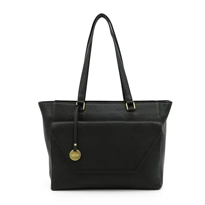 Mosz Mosz Denise workbag 15.6 inch laptop-shopper black
