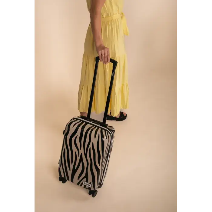 Zebra Trends Zebra Trends 57cm reiskoffer Zebra print