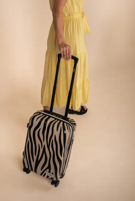 Zebra Trends Zebra Trends 57cm reiskoffer Zebra print