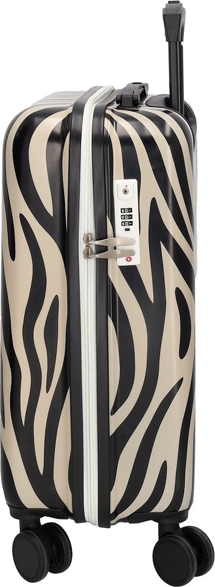 Zebra Trends Zebra Trends 57cm reiskoffer Zebra print