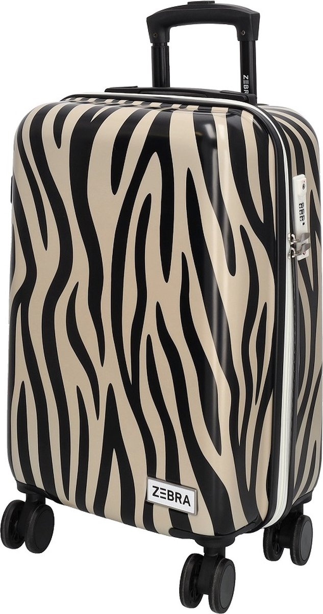 Zebra Trends Zebra Trends 57cm reiskoffer Zebra print