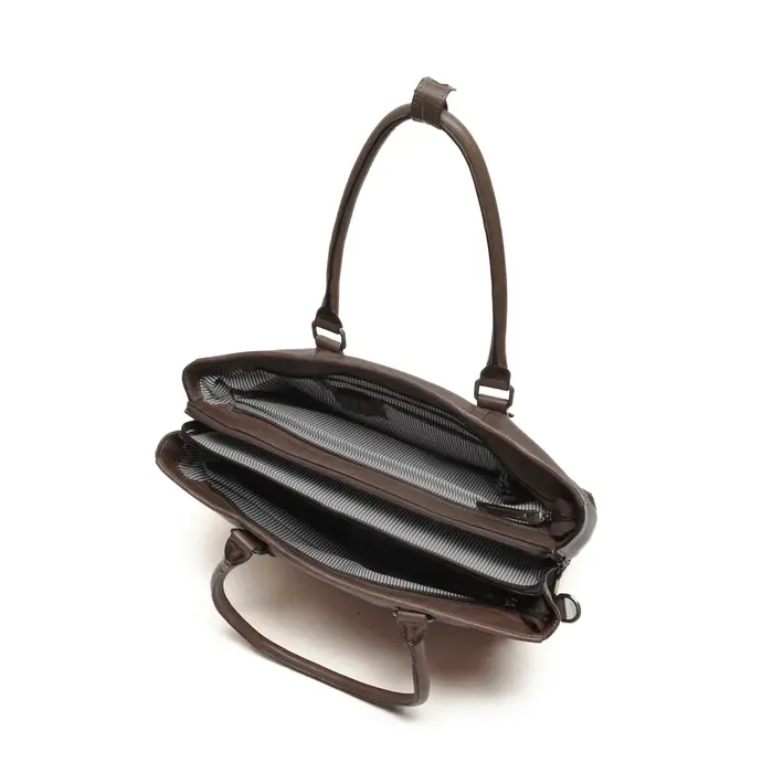 Berba Berba Lucca 15" laptop business bag bruin