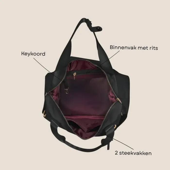 Mosz Mosz Sandy M underseater-reistas 40x30x20cm black