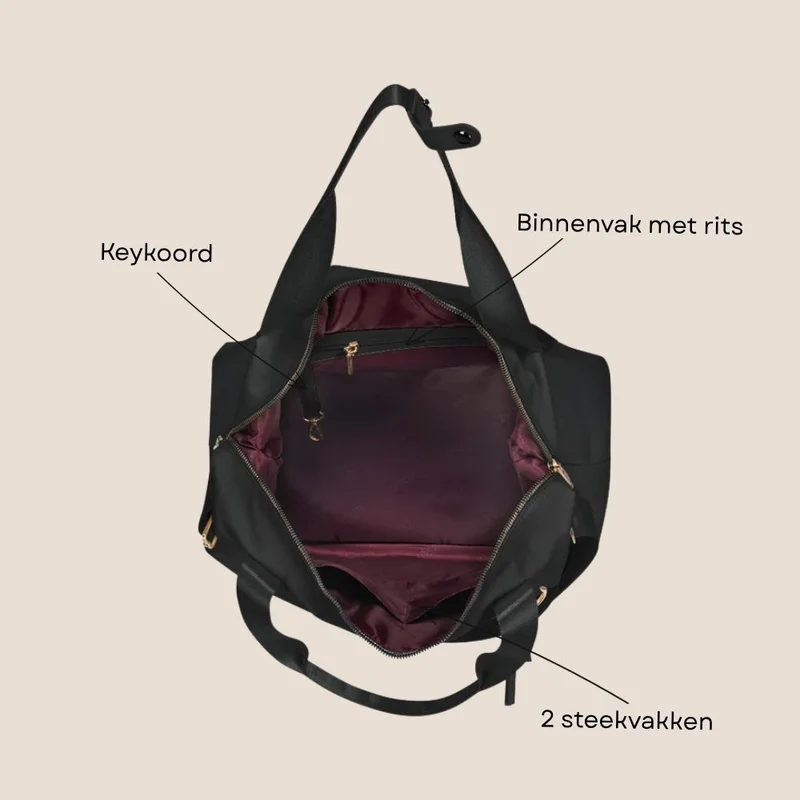 Mosz Mosz Sandy M underseater-reistas 40x30x20cm black
