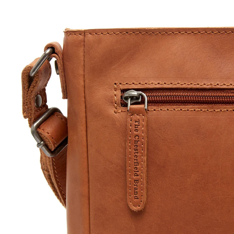 Chesterfield The Chesterfield Brand Mumbai schoudertas cognac