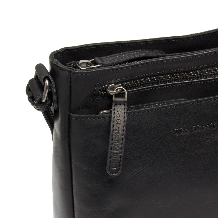 Chesterfield The Chesterfield Brand Mumbai schoudertas zwart