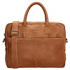 Hide & Stitches Wolga Laptoptas 15 inch licht bruin