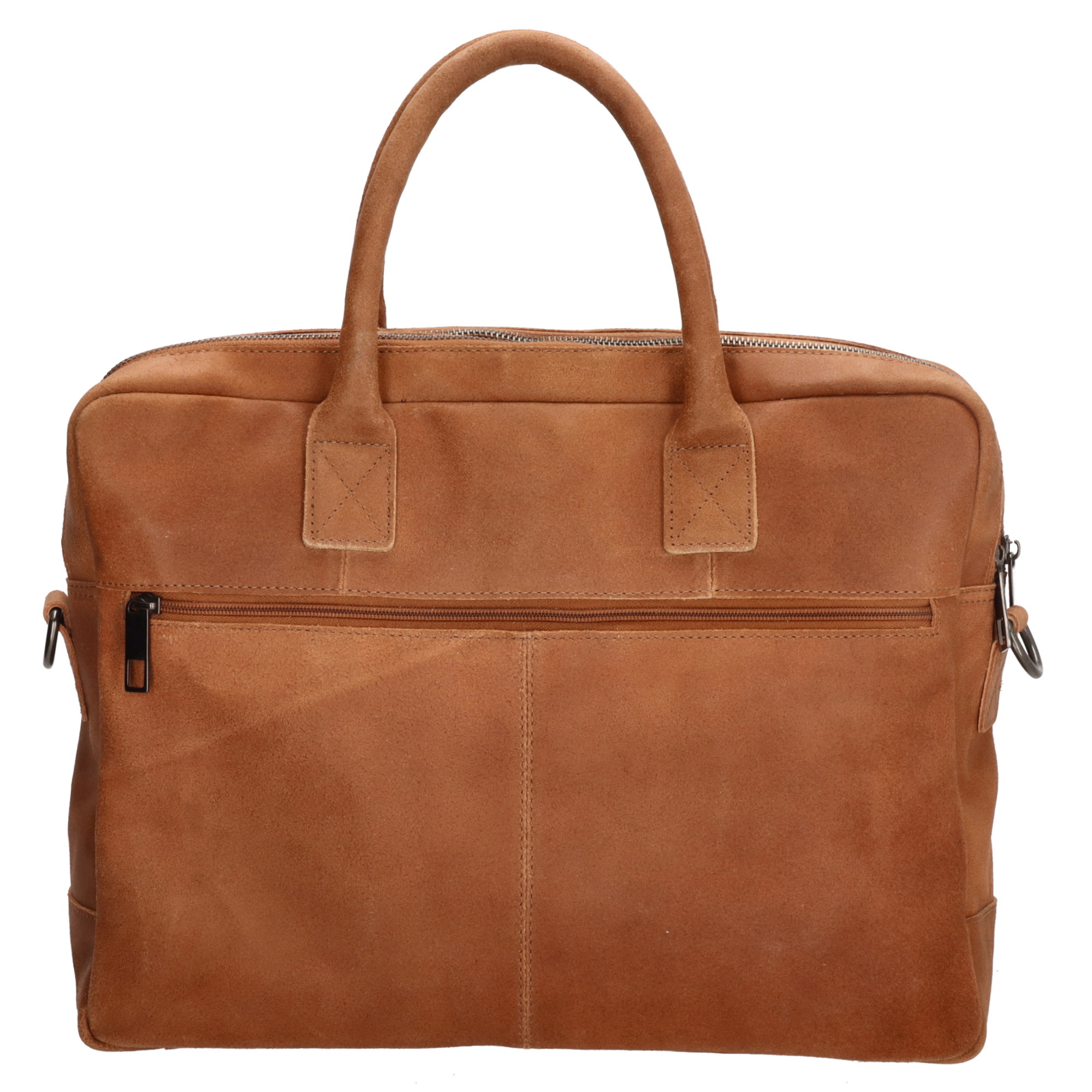 Hide&Stiches Hide & Stitches Wolga Laptoptas 15 inch licht bruin