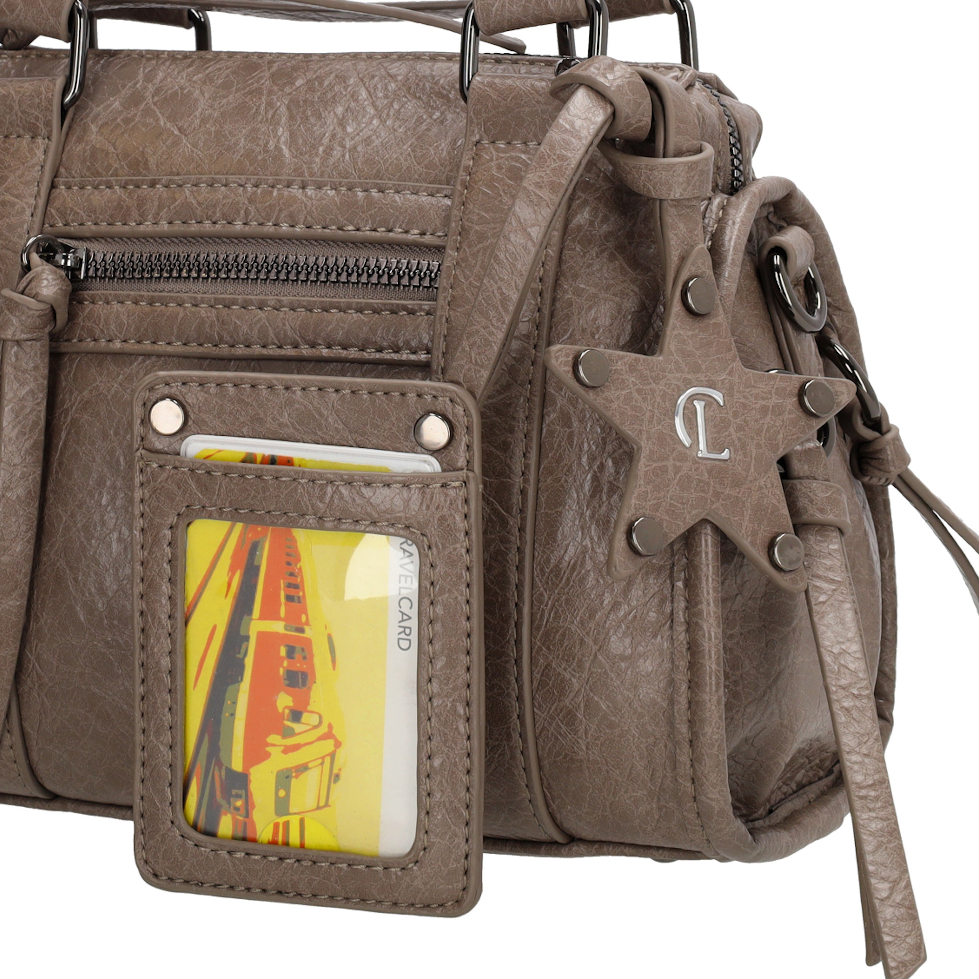 Charm London Charm London Berlin Handtas taupe