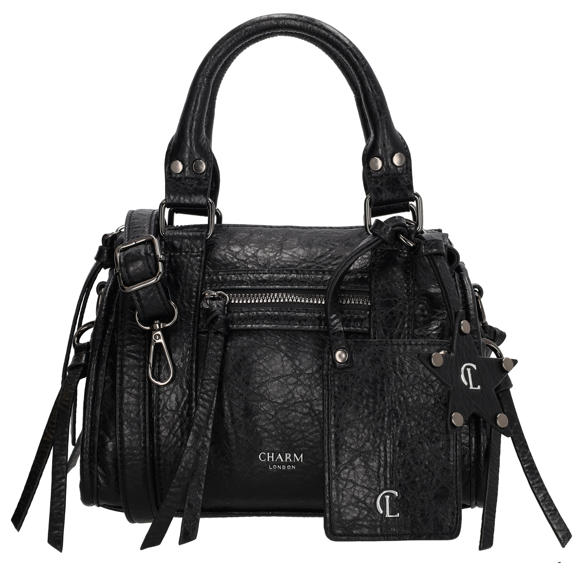 Charm London Charm London Berlin Handtas zwart