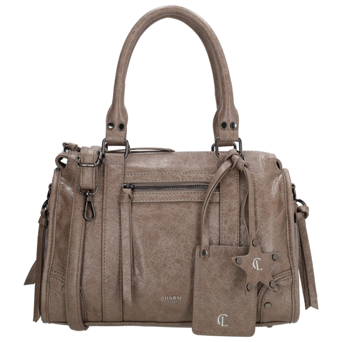Charm London Charm London Berlin Handtas taupe