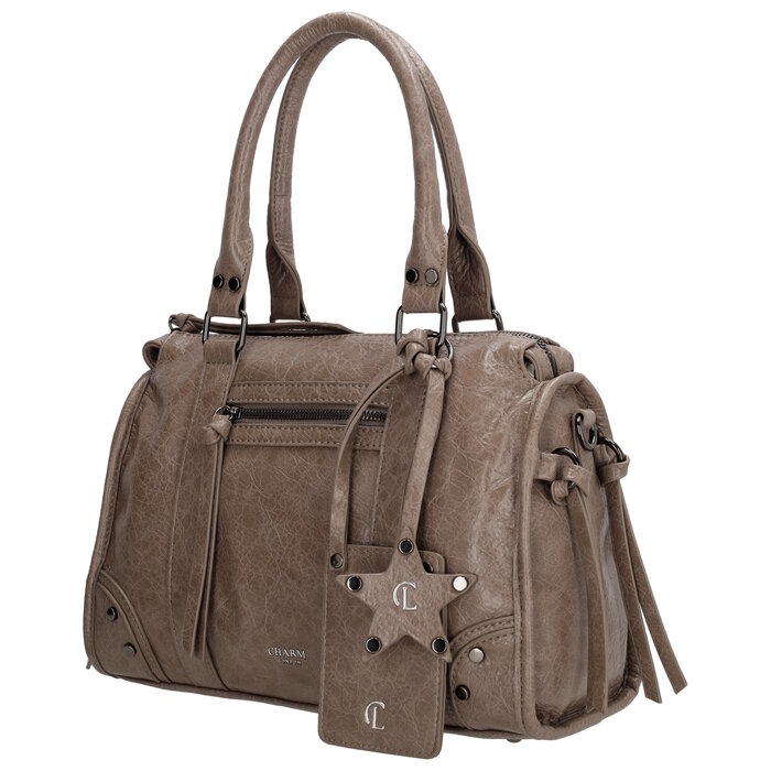 Charm London Charm London Berlin Handtas taupe