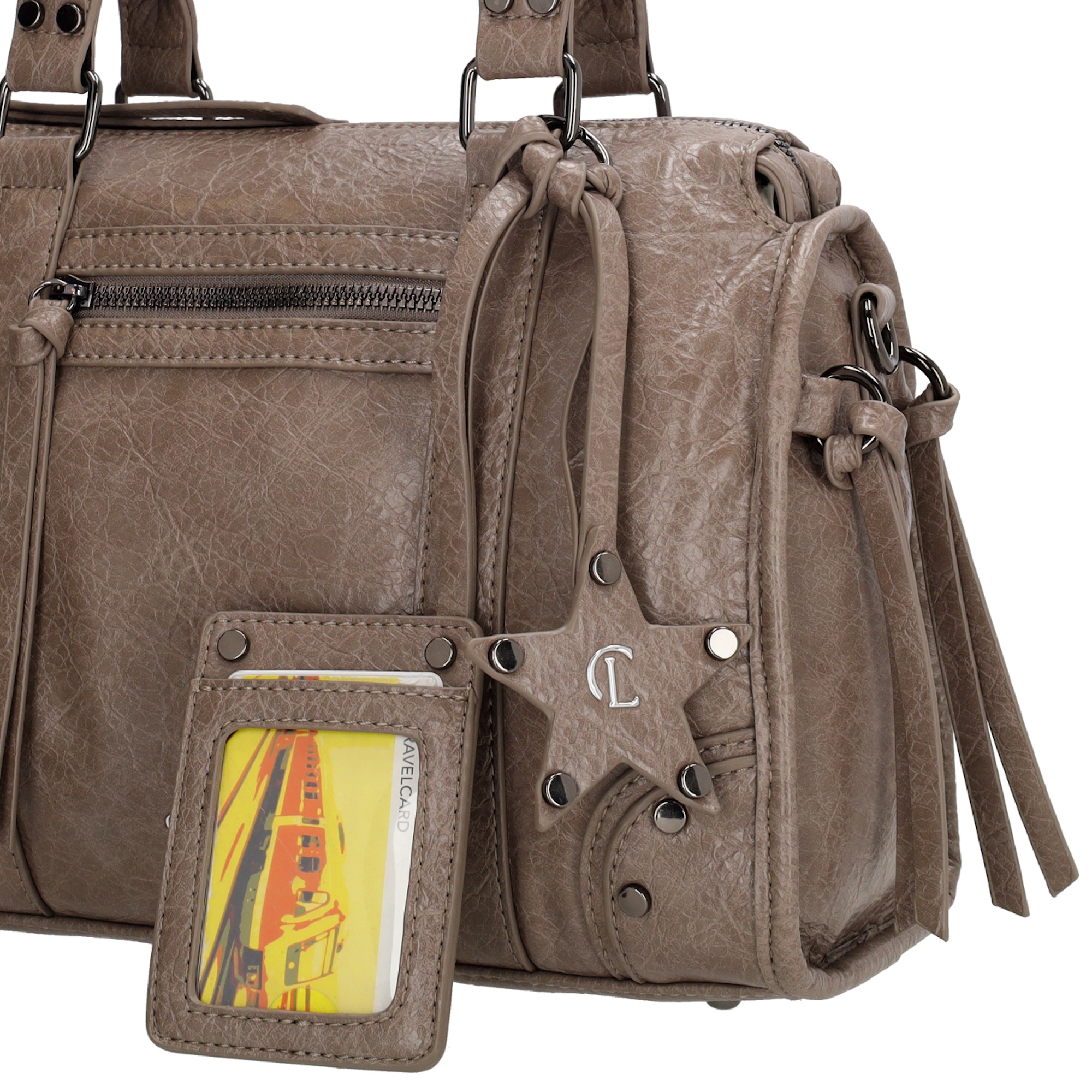 Charm London Charm London Berlin Handtas taupe