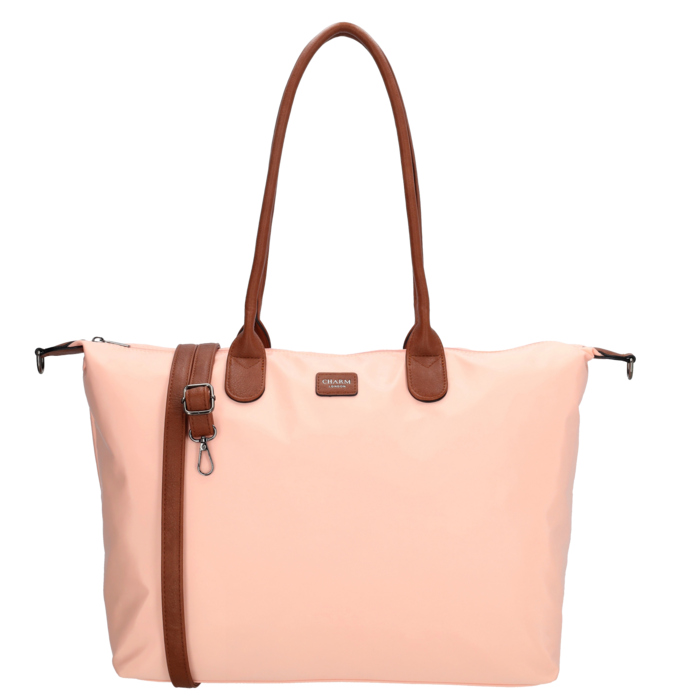 Charm London Charm london buckingham laptoptas 15,6 inch soft pink