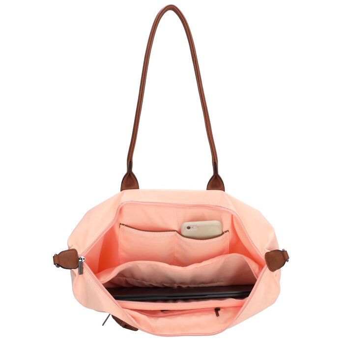 Charm London Charm london buckingham laptoptas 15,6 inch soft pink