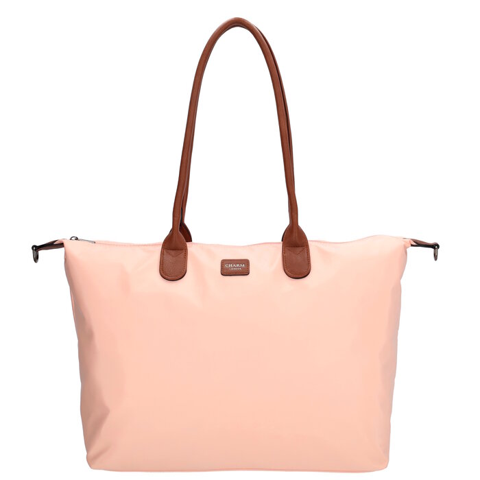 Charm London Charm london buckingham laptoptas 15,6 inch soft pink