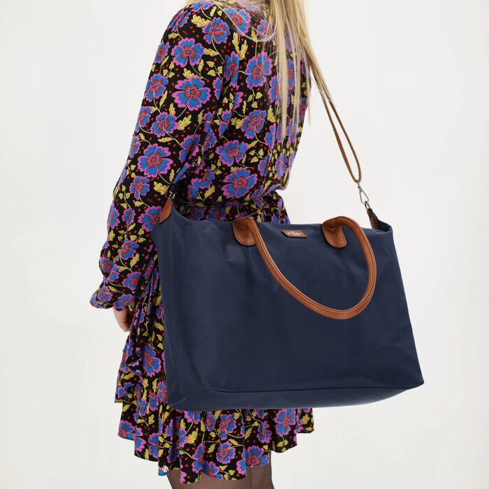 Charm London Charm london Buckingham laptoptas 15,6 inch navy