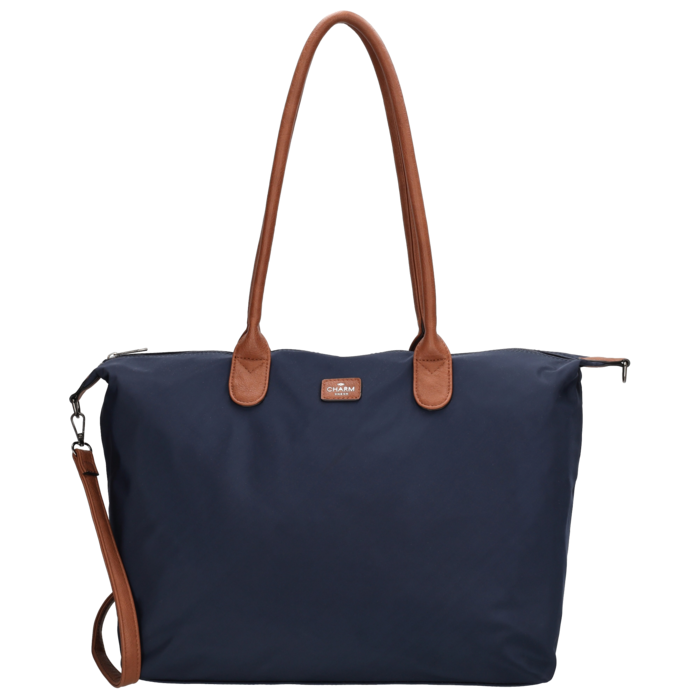 Charm London Charm london Buckingham laptoptas 15,6 inch navy