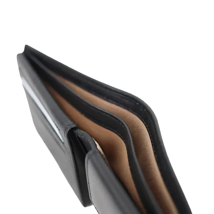 Bear Design Bear Design Alfredo 7 pasjes RFID lage billfold zwart