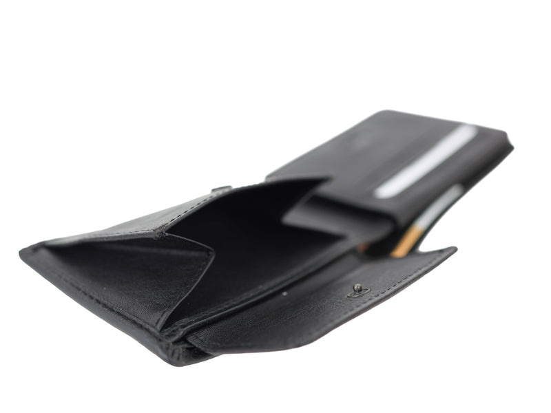 Bear Design Bear Design Alfredo 7 pasjes RFID lage billfold zwart