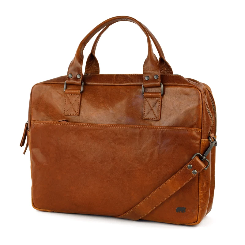 Bear Design Bear Design Leandro 15.6" laptoptas cognac