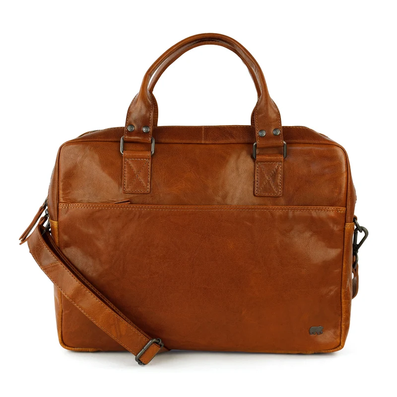 Bear Design Bear Design Leandro 15.6" laptoptas cognac