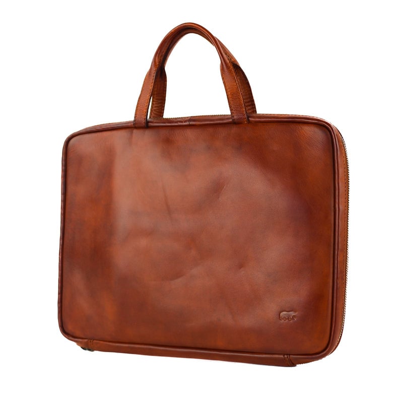Bear Design Bear Design Cleo 13" laptop-documenten map cognac