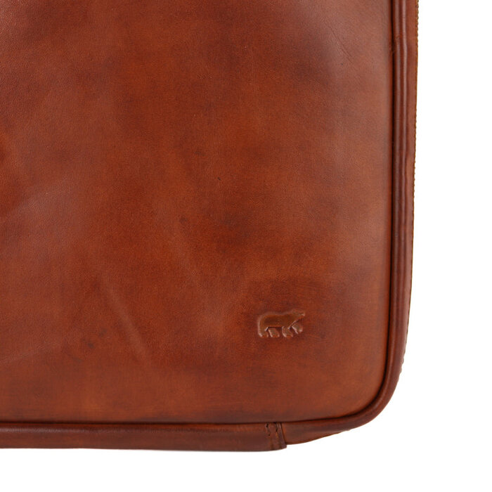 Bear Design Bear Design Cleo 13" laptop-documenten map cognac