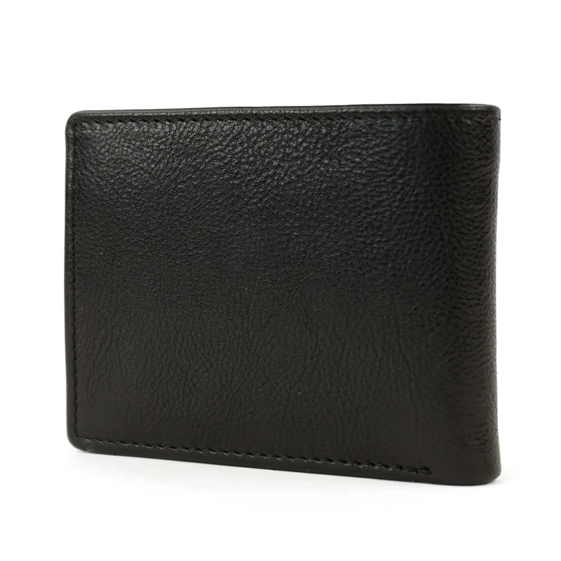 Bear Design Bear Design Stefano 7cc lage billfold zwart