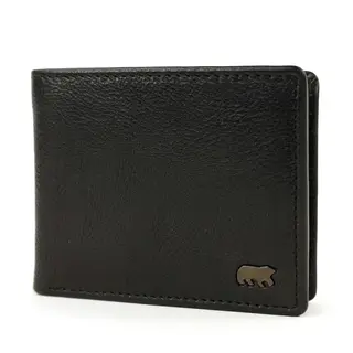 Bear Design Bear Design Stefano 7cc lage billfold zwart