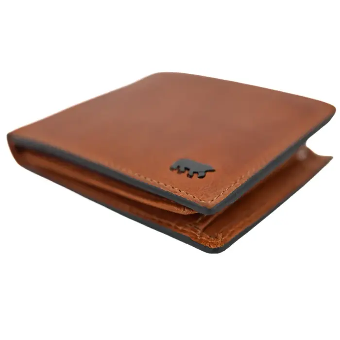 Bear Design Bear Design Stefano 7cc lage billfold cognac