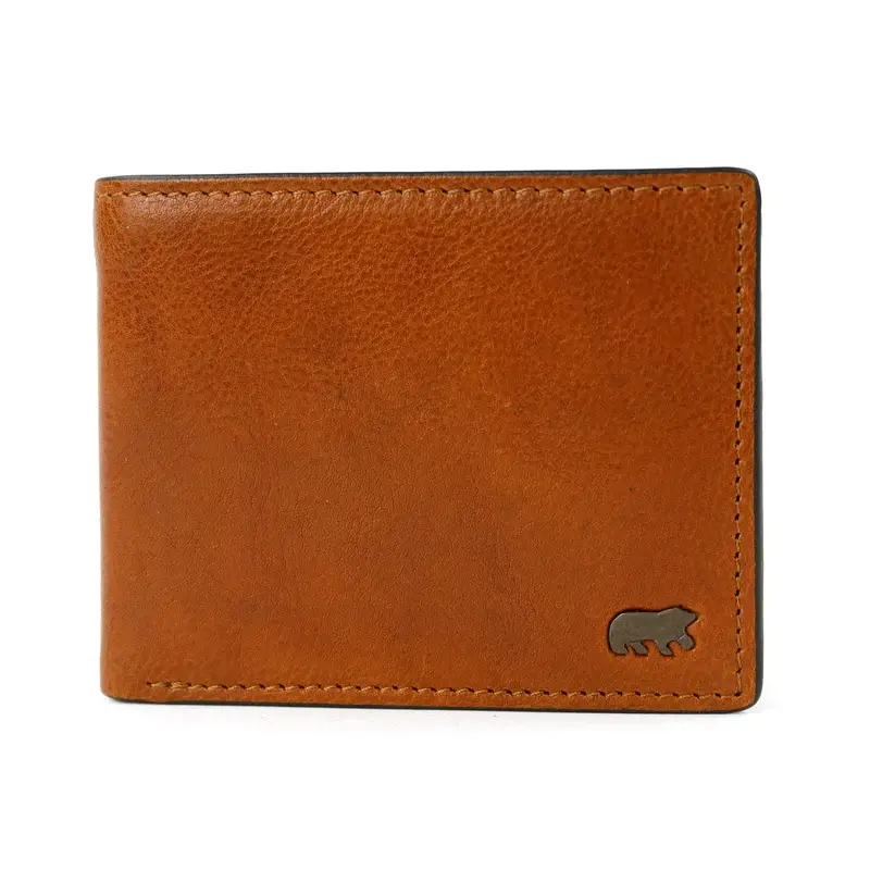 Bear Design Bear Design Stefano 7cc lage billfold cognac