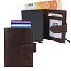 Bear Design Pietro 10cc portemonnee met cardprotector bruin