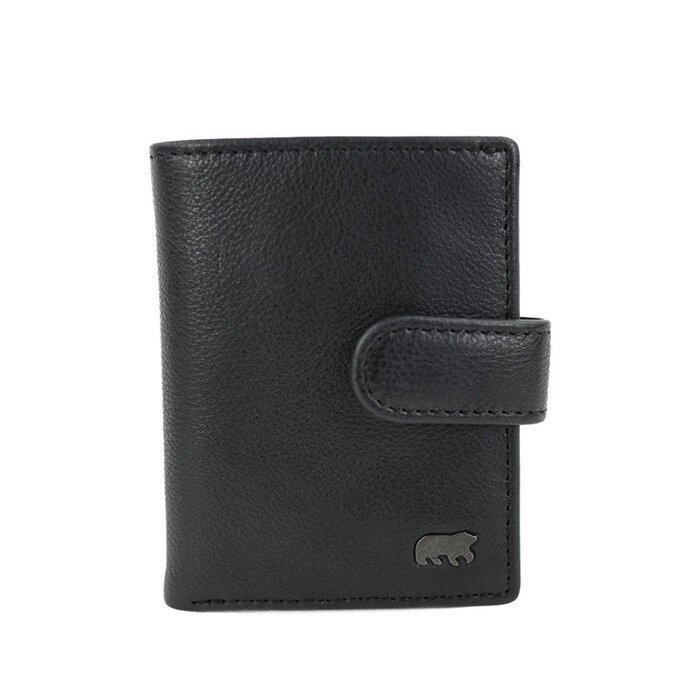 Bear Design Bear Design Pietro 10cc portemonnee met cardprotector zwart