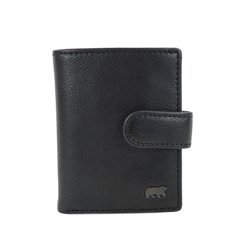 Bear Design Bear Design Pietro 10cc portemonnee met cardprotector zwart