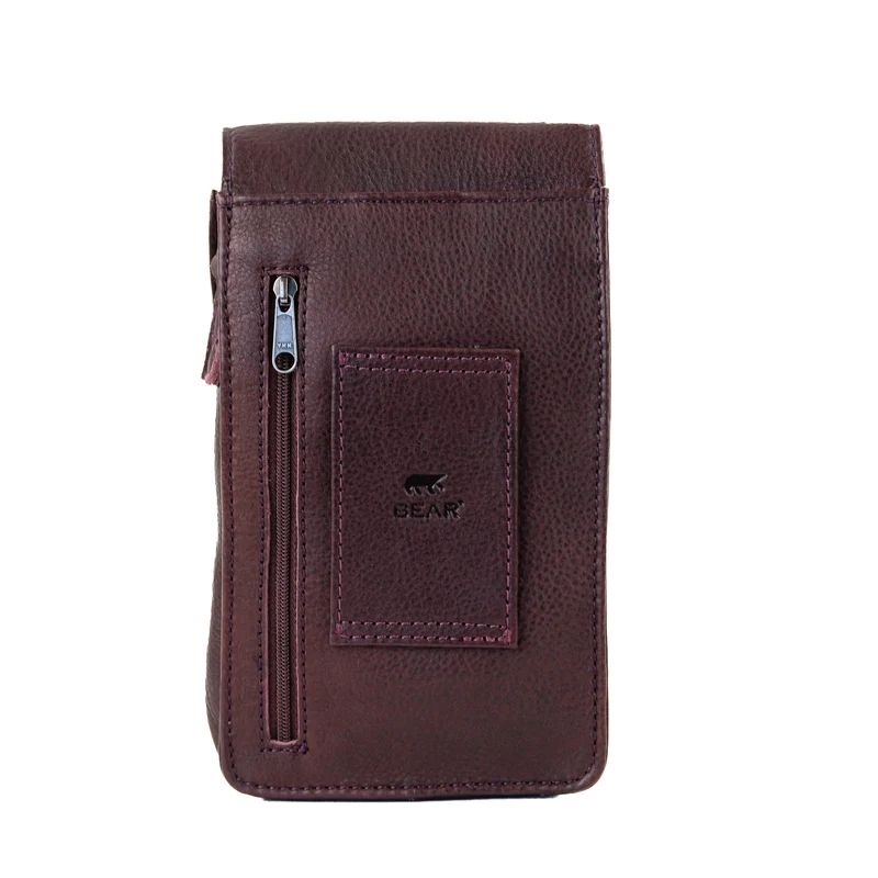 Bear Design Bear Design Robbie 2.0 telefoon-schoudertasje bordeaux