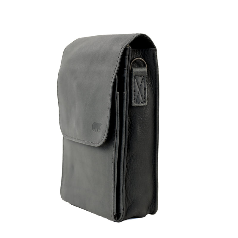 Bear Design Bear Design Robbie 2.0 telefoon-schoudertasje charcoal